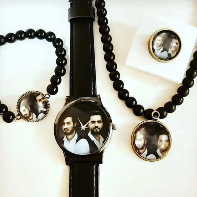 ساعت مچی با عکس دلخواه